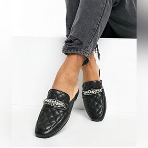 NEW Steve Madden Women’s Kalista Quilted Chain Mules, size 10